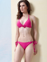 Sweet Rose Nylon Womens Bikini Swimsuit