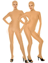 Skin Color Lycra Spandex Catsuit