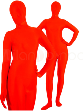 Rosso Lycra Spandex Zentai Unisex tuta