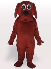 Brown Rooney Dog Adult Short Plüsch-Maskottchen-Kostüm Halloween Funny