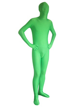 Green Lycra Zentai Men's Suit 