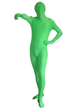 Green Lycra Zentai Men's Suit 