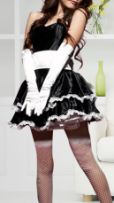 Sexy Black Princess Costume Club Wear