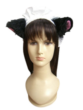 White Black Maid Headwear