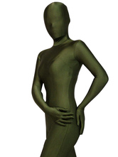 Army Green Lycra Spandex Zentai Suit