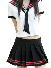 Black And White School Uniform
