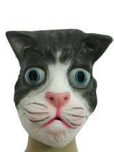 Latex Halloween Cat Mask