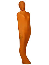 Orange Lycra Spandex Sleep Bag Mummy Bag Zentai Suit