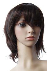 Women's Dark Brown Short Wig