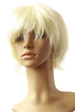 Women's Pale Gold Short Wig