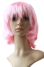 Women's Pink Short Wig