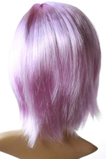 Women's 40cm Purple Short Straight Cosplay Wig