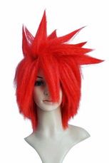 Women's 35cm Red Short Fashion Wig