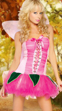 Sexy Pink Fairy Fantasy Costume