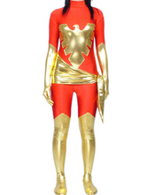 Unisex Spandex Superhero Phoenix Costume Bodysuit