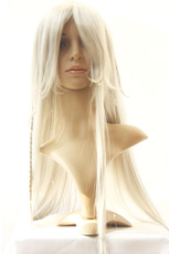 Perruque de cosplay de 100cm pour Intendant Noir Undertaker 