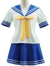 Lucky Star Ryoo Academy Female Summer Uniform Cosplay Costume