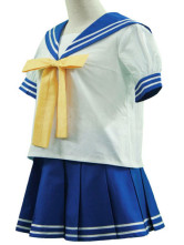 Lucky Star Ryoo Academy Female Summer Uniform Cosplay Costume