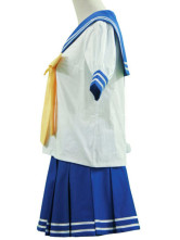 Lucky Star Ryoo Academy Female Summer Uniform Cosplay Costume