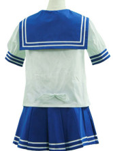 Lucky Star Ryoo Academy Female Summer Uniform Cosplay Costume