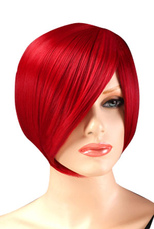 Chic's 35cm Short Medium Length Red Fashion Wig