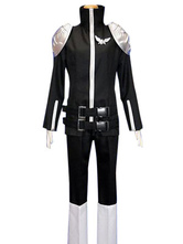 Katekyo Hitman Reborn! Black Byakuran Cosplay Costume
