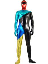 Colorful Shiny Metallic Zentai Suit
