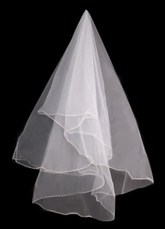 Simple Single Yarn Wedding Bridal Veil