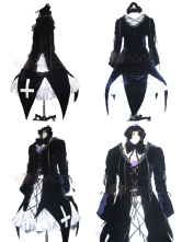 Rozen Maiden Mercury Lamp Cosplay Costume