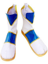 Aria imité Chaussures en cuir de mousse Cosplay