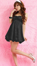 Black Robe bustier dos nu sexy