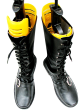 DOD imité Bottes en cuir caoutchouc Cosplay