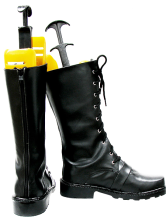DOD imité Bottes en cuir caoutchouc Cosplay