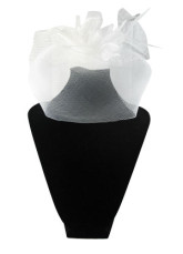 Elégant voile blanc de mariage pour la mariée Net