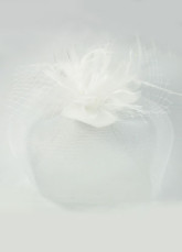 Elégant voile blanc de mariage pour la mariée Net