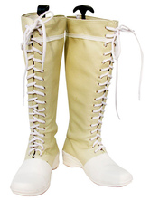 Final Fantasy Yuffie Kisaragi Imitated Leather Rubber Cosplay Shoes