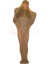 Unisex Mummy Bag Sheer Silk Lycra Zentai Suit