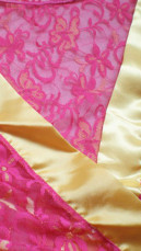 Lingerie Sexy Dress Kimono Dentelle Fuchsia