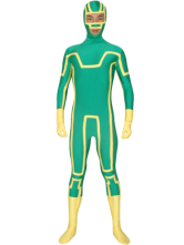 Green Unisex Lycra Zentai Suit