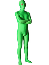 Green Unisex Open Eye Lycra Zentai Suit
