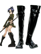 Hitman Reborn Chrome Dokuro Imitated Leather Rubber Cosplay Shoes