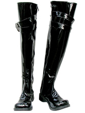 Hitman Reborn Chrome Dokuro Imitated Leather Rubber Cosplay Shoes