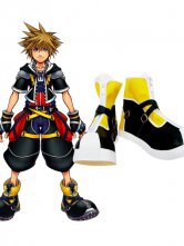 Chaussures de Cosplay en cuir imité pour Kingdom Hearts II Sora 