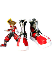 Stylish Kingdom Hearts II Sora Imitated Leather Foam Cosplay Shoes