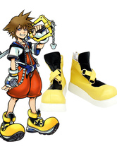 Kingdom Hearts Sora imité Chaussures en cuir cosplay mousse