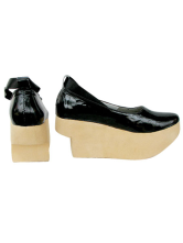 NANA imité Chaussures en cuir caoutchouc Cosplay