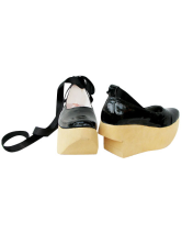 NANA imité Chaussures en cuir caoutchouc Cosplay
