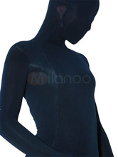 Black Velvet Unisex Zentai Suit