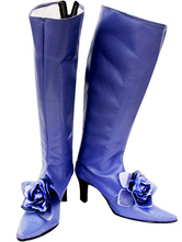 Rozen Maiden Barasuishou Imitated Leather Rubber Cosplay Boots