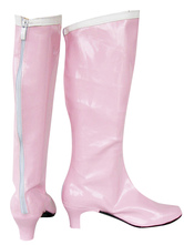 Sailor Moon Cosplay imité Chaussures en cuir